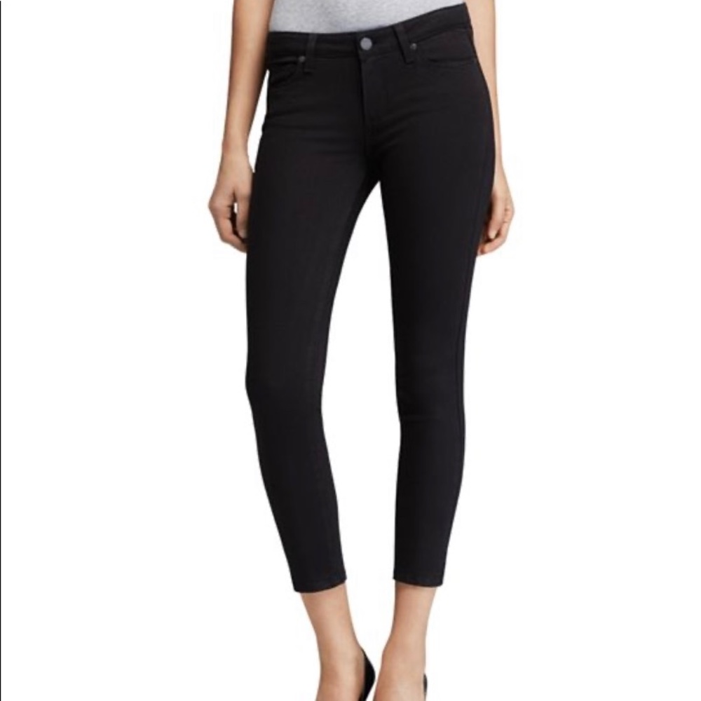 Paige Verdugo Crop Black Jean